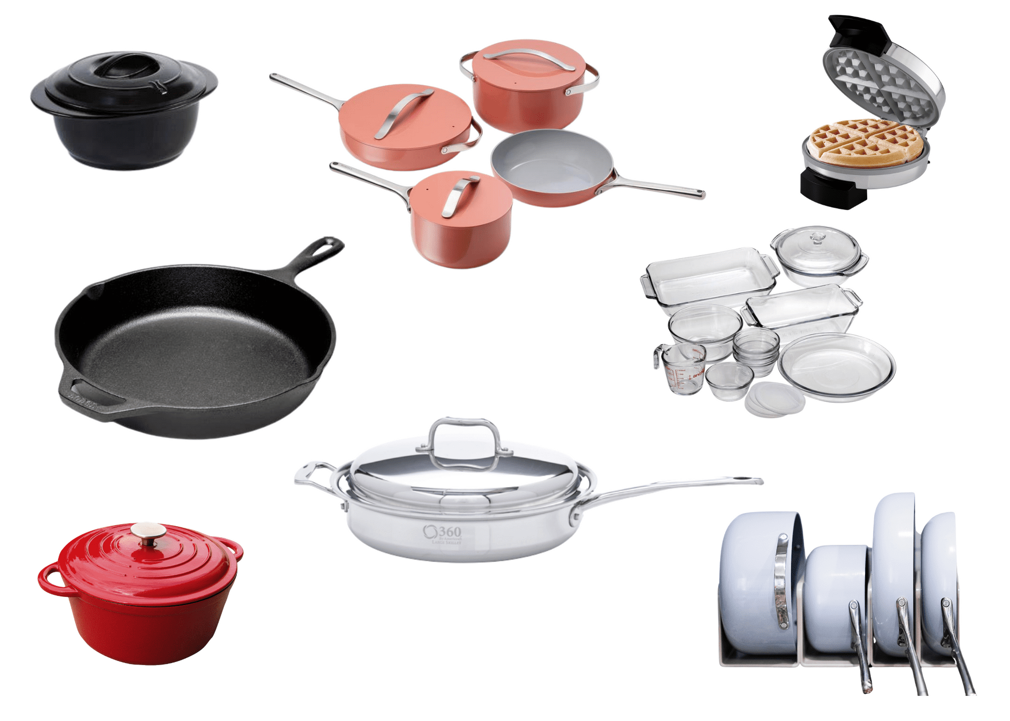 Home Hero 20 Pcs Pots and Pans Set Non Stick - All-In-One Induction Granite  Cookware Set + Bakeware Set - Non Toxic, PFOA Free, Oven Safe Pot and Pan