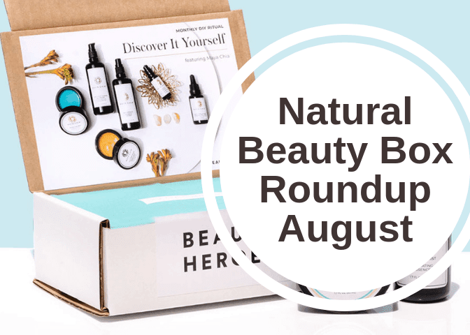natural beauty box roundup for August