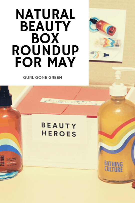 Natural Beauty Box Roundup May