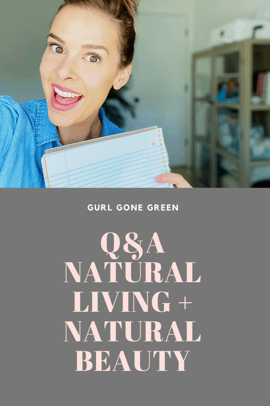 natural living and beauty blogger