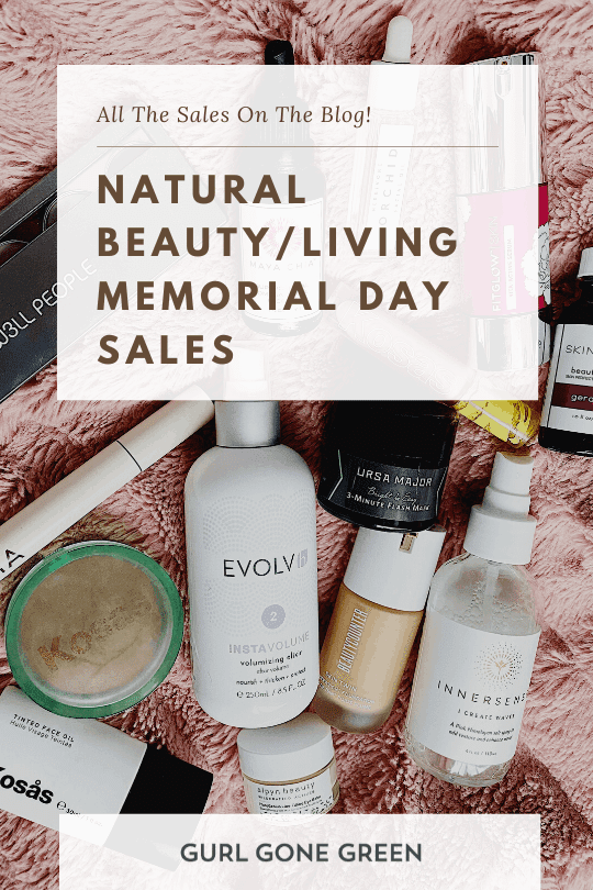 Natural Memorial Day Sales 2020