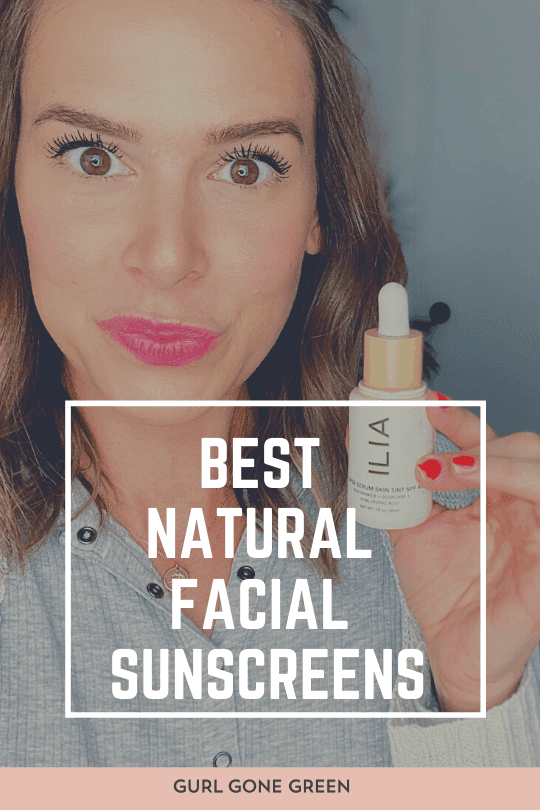 Natural Facial Sunscreens