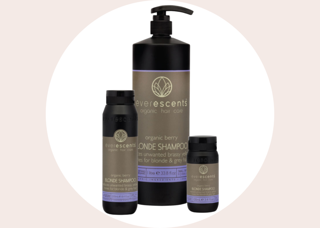 Everescents Berry Blonde Shampoo and Conditioner