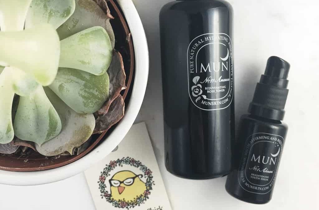 MUN Skincare Review and The Choosy Chick