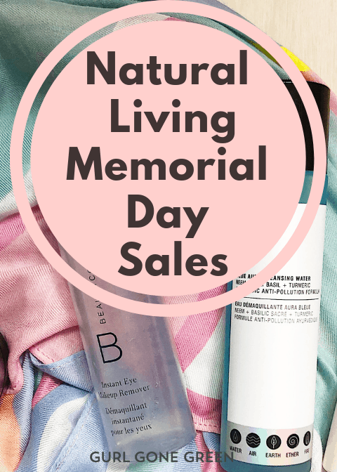 Natural Living Memorial Day Sales