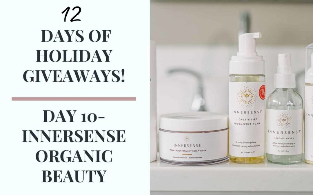 12 Days Of Holiday Giveaways- Day 10- Innersense Organic Beauty