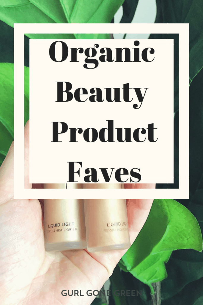 Organic beauty products