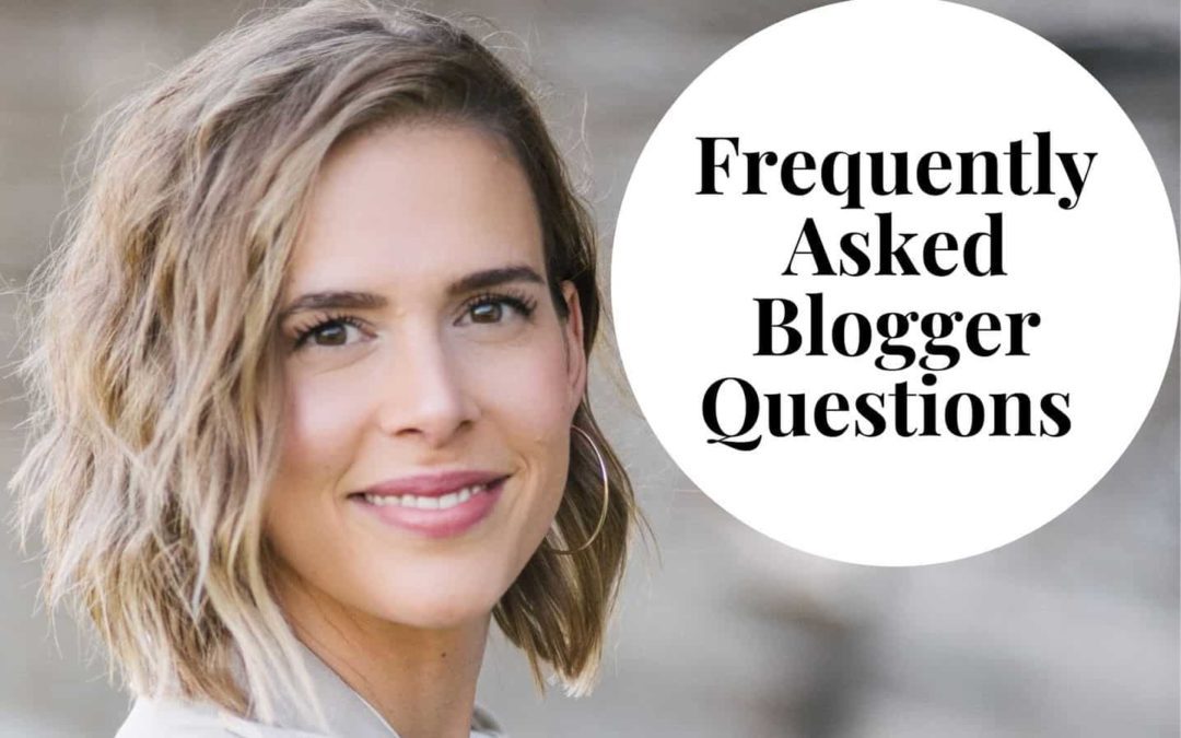 Frequently Asked Blogger Questions