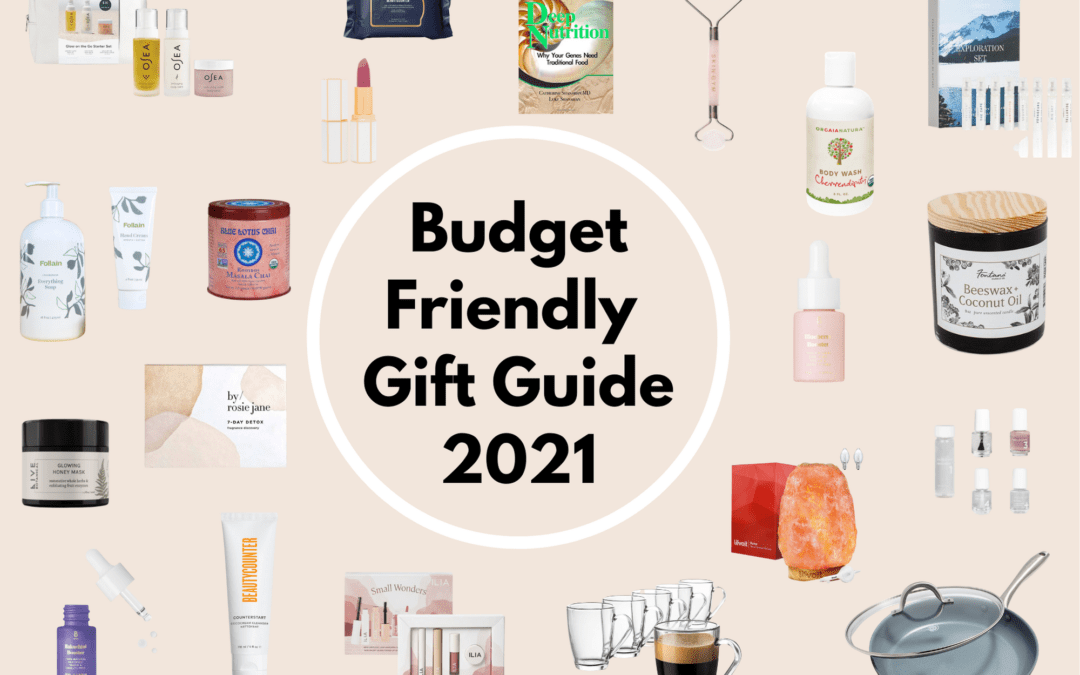 Budget Friendly Gift Guide 2021