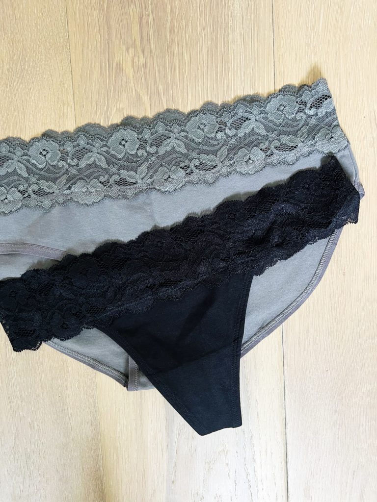  Polyester Spandex Half Coverage Lace Comfortable Brief Underwear