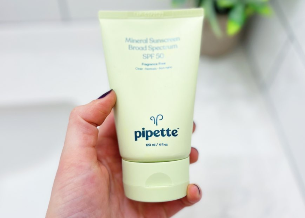 pipette travel size sunscreen