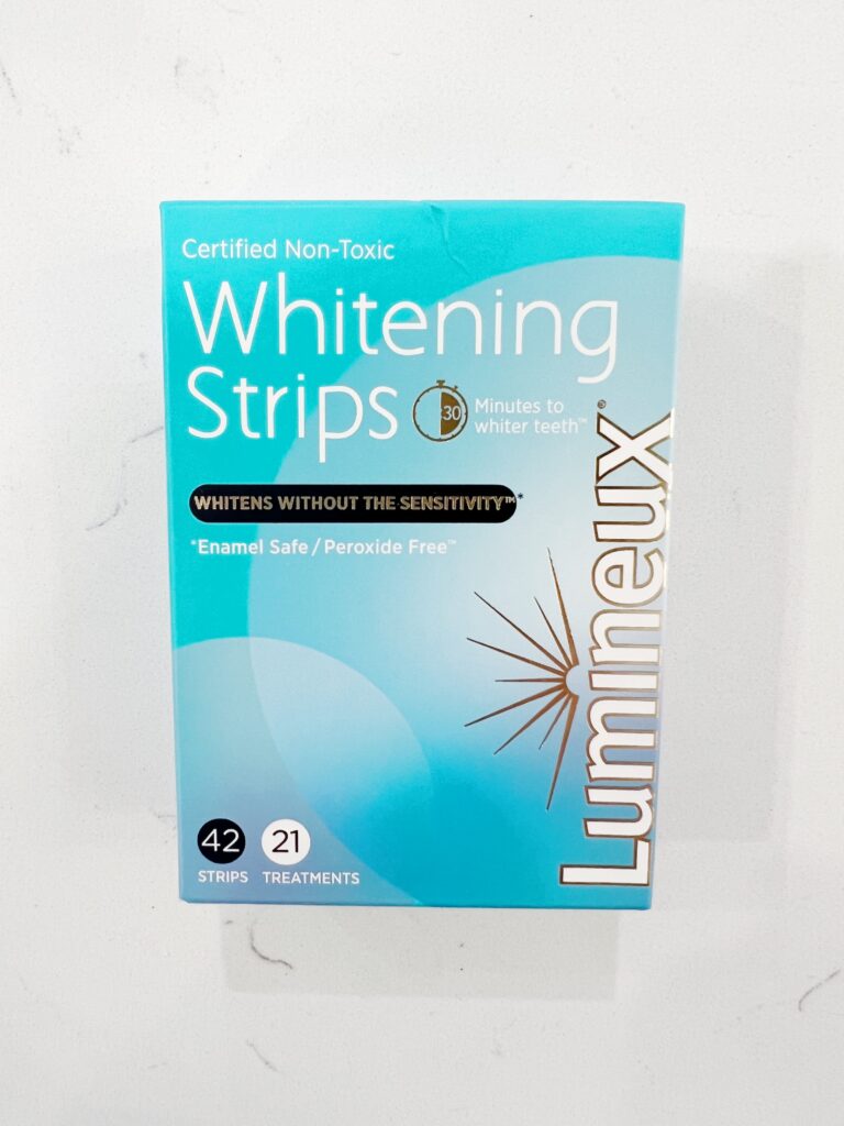 Lumineux Whitening Strips Box