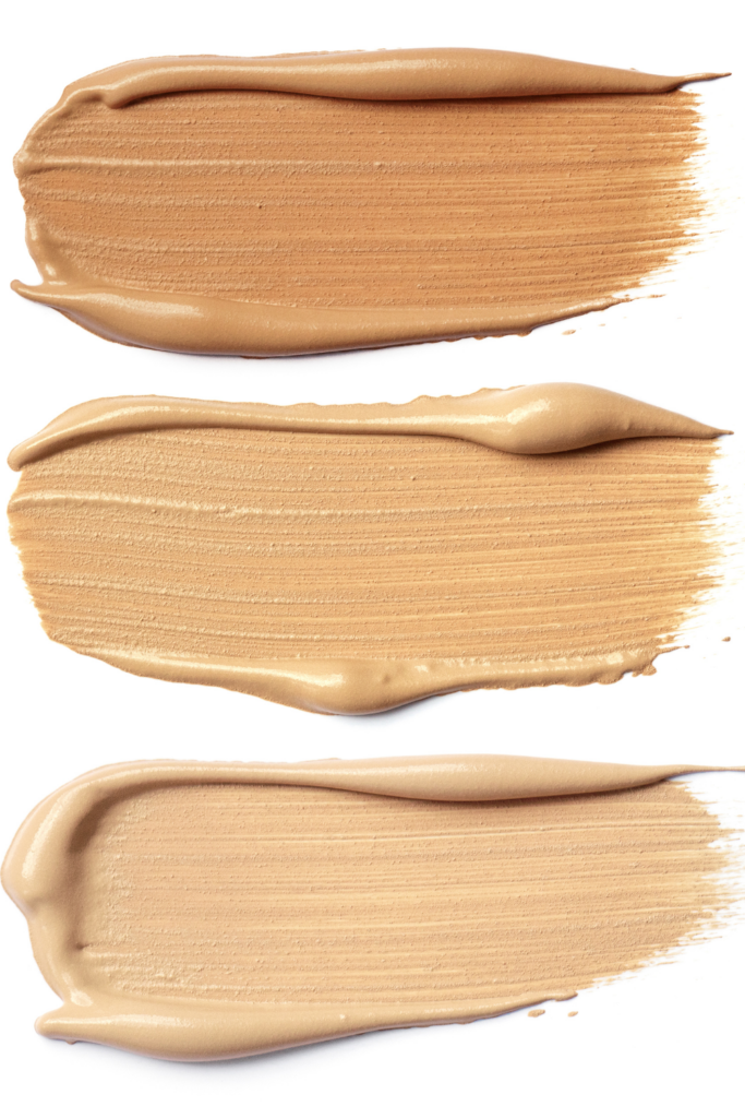 3 concealer shades compared