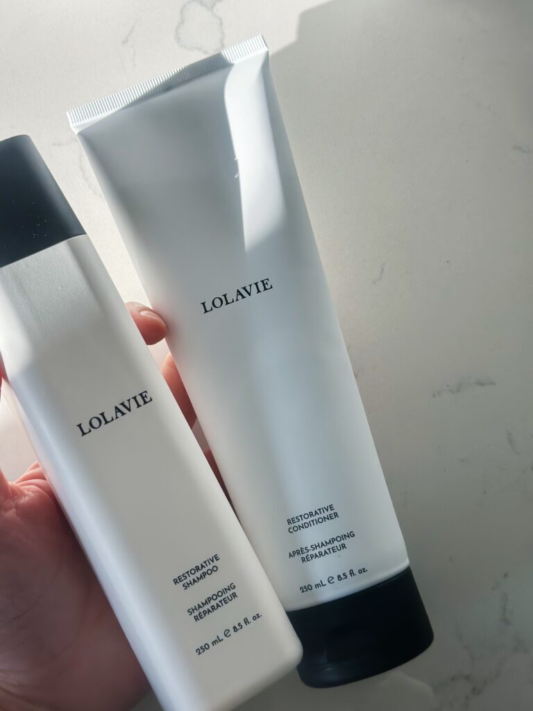 LolaVie Restorative Shampoo and Conditioner