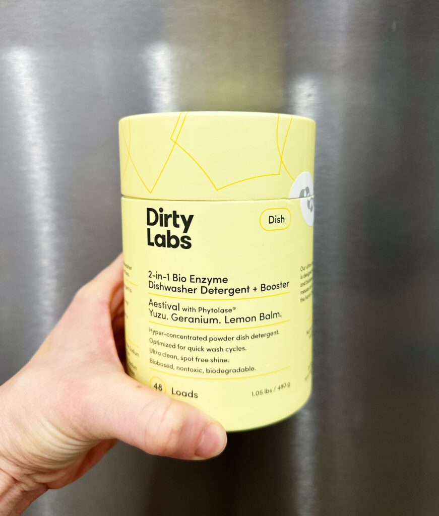 Dirty Labs Dishwasher Detergent and Booster
