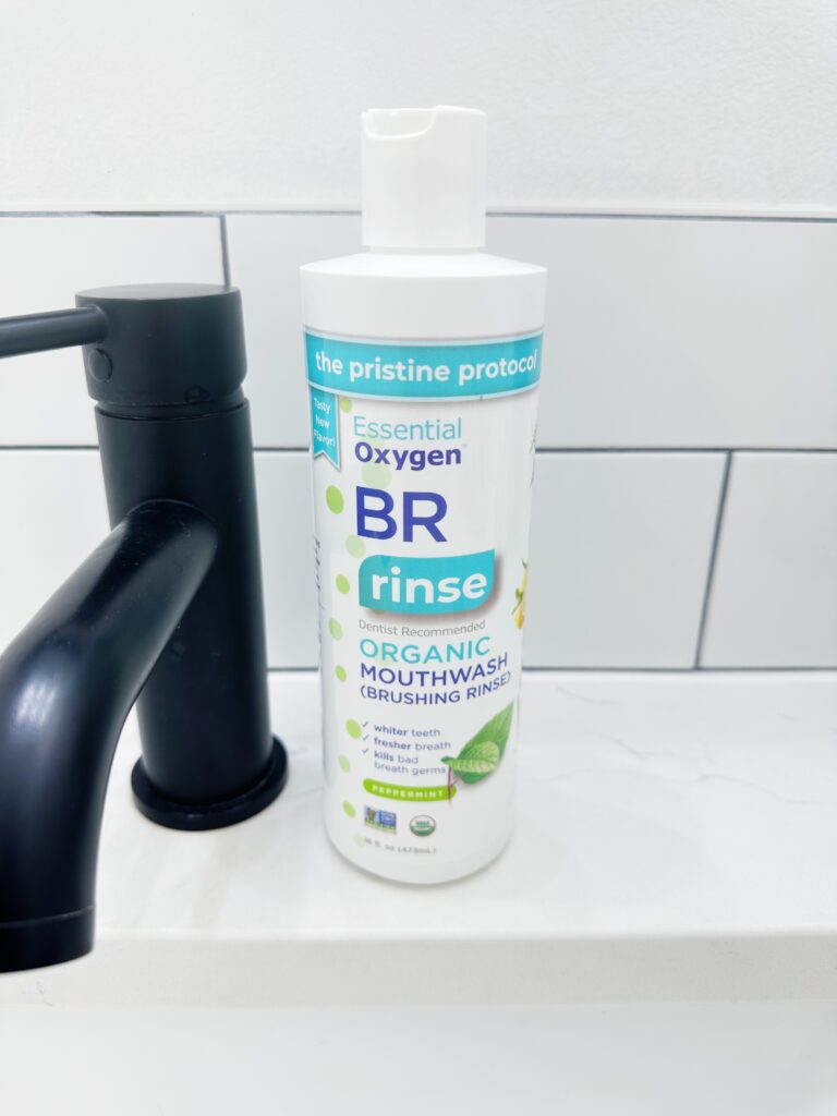 Essential Oxygen BR | Organic Mouthwash + Brushing Rinse