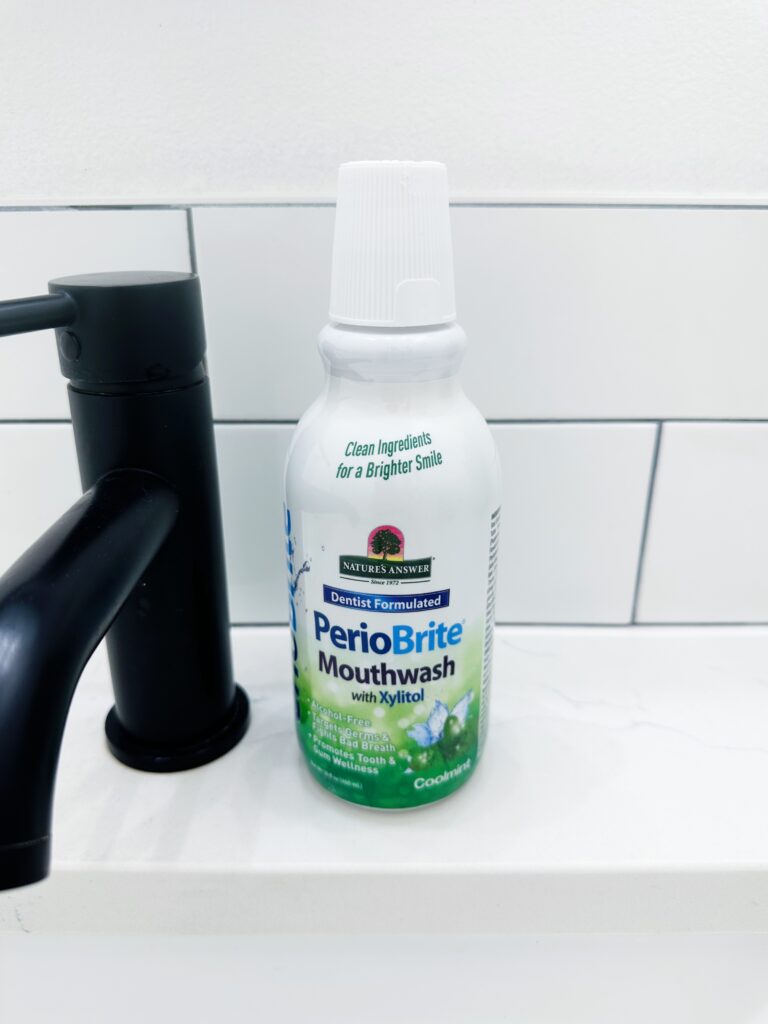 Nature's Answer PerioBrite Natural Mouthwash with Xylitol